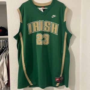 Lebron James #23 Nike high school jersey (2003 Fighting Irish)